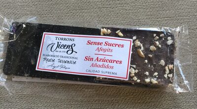 Torrons Vicens sense sucres afegits