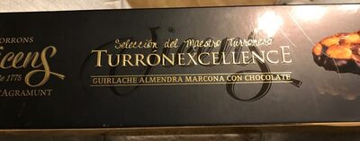 Guirlache almandra marcona con chocolate