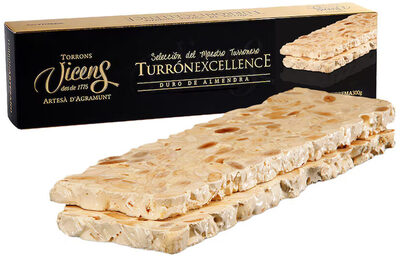 Turrón duro de almendra marcona