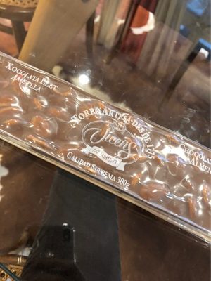 Turrón Vicens Chocolate leche almendra
