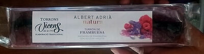 Turrón de Frambuesa Albert Adrià Natura