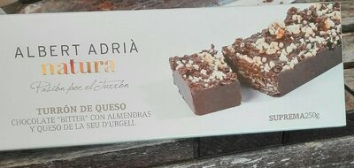 Turron de queso front packaging