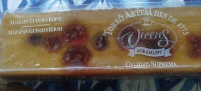 Mazapán guindas kirsh