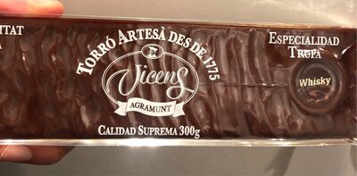 Turrón trufa whisky