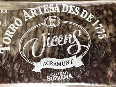 Turon praline almendra front packaging