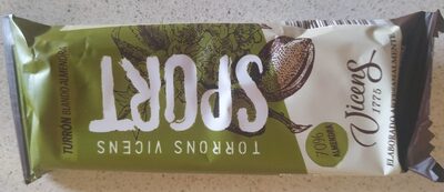 Torrons Vicens sport front packaging