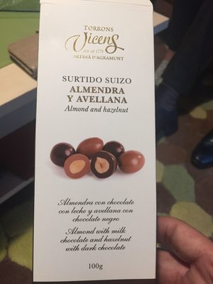 Surtido Suizo Almendras y Avellanas