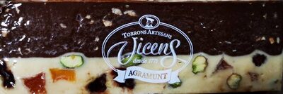 Vicens Turrón de praliné almendra y yogur