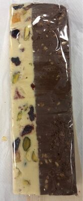 Turrón praliné de almendras y yogur