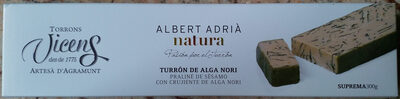 Turrón de Alga Nori