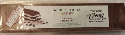 Turrón tiramisú