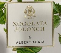 Chocolate blanco con té matcha y menta