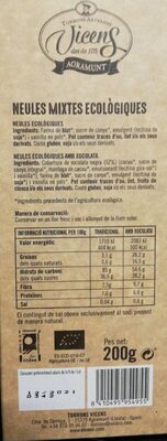 Neulas con chocolate