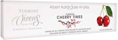 Turrón Cherry Times front packaging