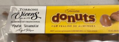 Turrón de Donuts front packaging