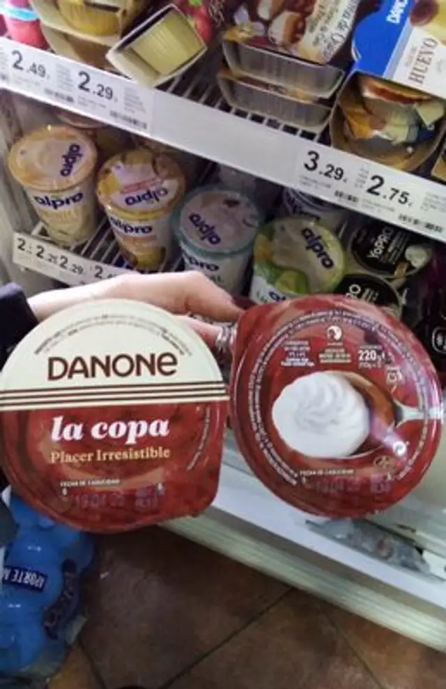 La copa front packaging