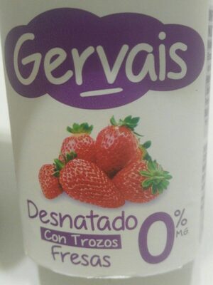 Yogur 0% fresa