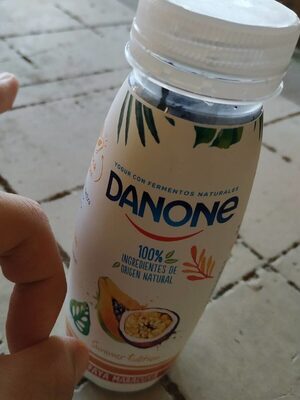 Yogur papaya maracuyá