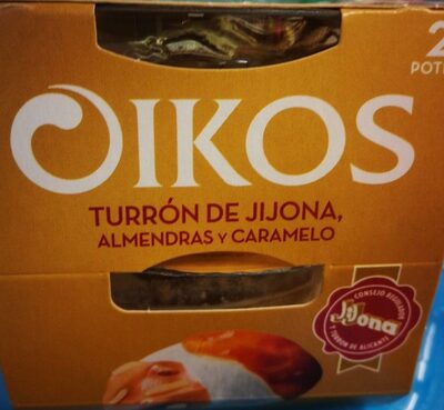Oikos Yogur griego con Turrón de Jijona