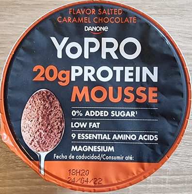 Protein Mousse Flavour Salted Caramel Chocolate