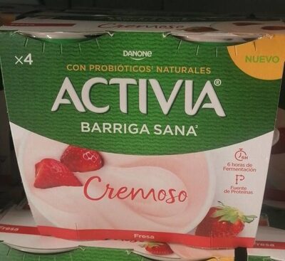 Activia fresa cremoso
