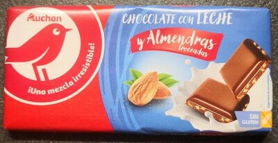 Chocolate con leche y almendras