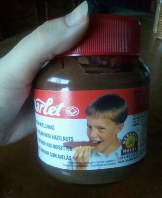 Crema de avellanas cacao