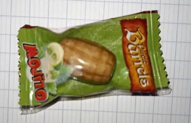 chewing-gum fini front packaging