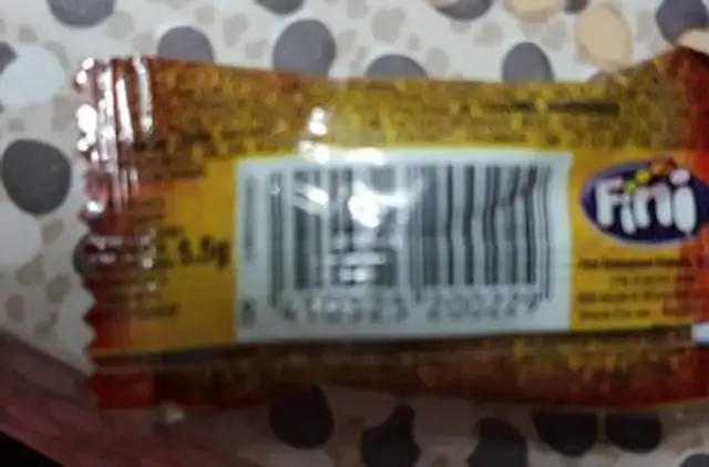 chewing-gum fini ingredients label