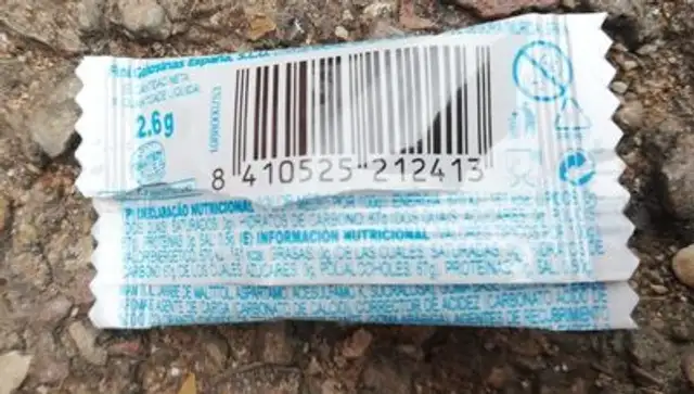 Chicle nutrition facts table