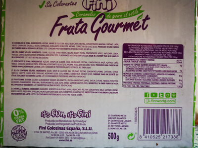 Fruta gourmet
