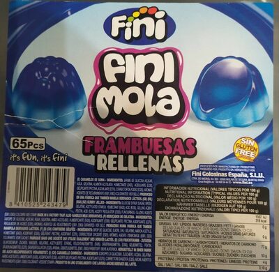 Frambuesas rellenas