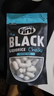 The BLACK liquorice front packaging