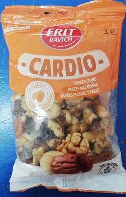 Frutos secos cardio front packaging