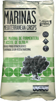 Patatas fritas lisas "Marinas" Con aceite de oliva