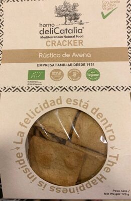 Cracker Rústico de Avena