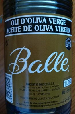 Aceite de oliva virgen
