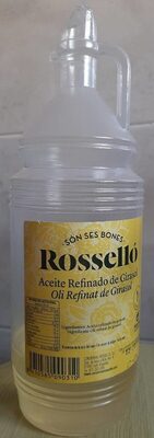 Aceite refinado de girasol front packaging