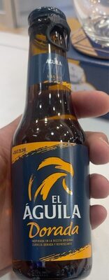 Cerveza dorada front packaging