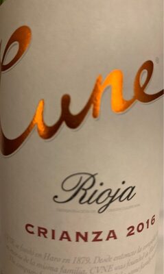Cune rioja crianza 2016
