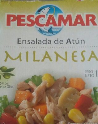 Ensalada de atún milanesa