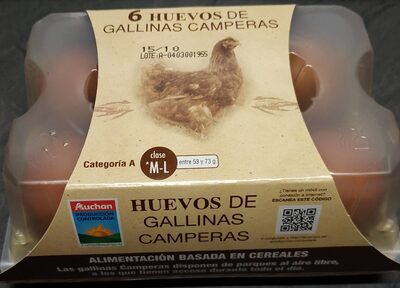 6 Huevos de Gallinas Camperas