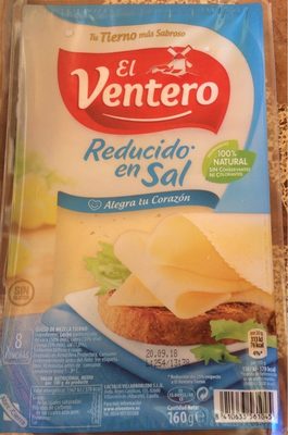 Queso tierno reducido en sal