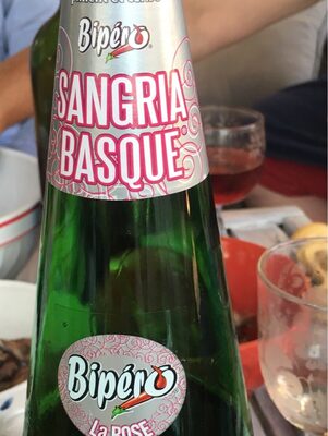 Sangria basque front packaging