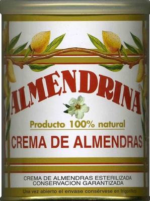 Crema de almendras
