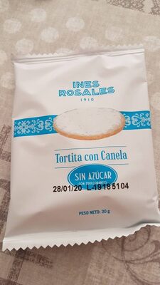 Tortita con canela