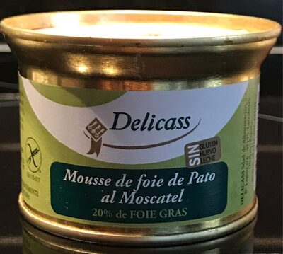 Mousse de foie de Pato al Moscatel front packaging