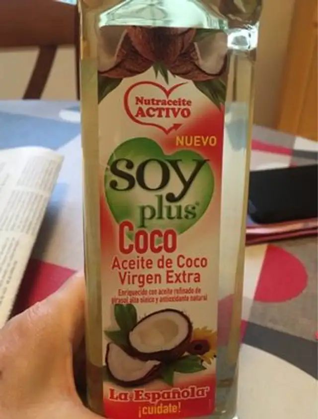 Huile de coco vierge extra front packaging