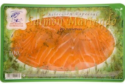 Salmón marinado en lonchas