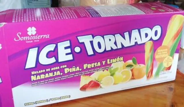 Ice tornado front packaging